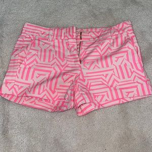 J crew shorts chino pink sz. 2